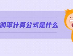 銷(xiāo)售利潤率和營(yíng)業(yè)利潤率計算公式