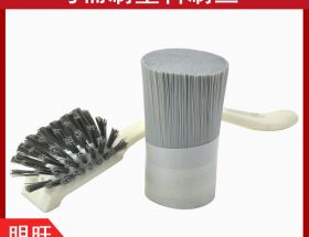 做馬桶刷用的尼龍絲，柔軟不傷馬桶【明旺】