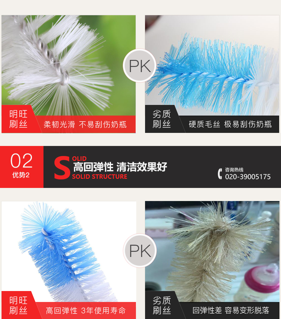 軟毛刷用的尼龍絲是什么材質(zhì)？[明旺]